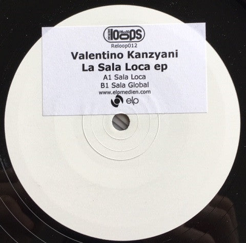 Valentino Kanzyani : La Sala Loca EP (12", EP, W/Lbl, Sti)