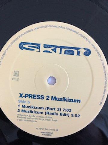 X-Press 2 : Muzikizum (12")