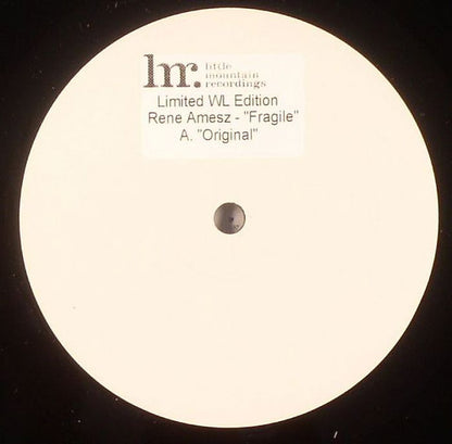 Rene Amesz* : Fragile (Limited WL Edition) (12", S/Sided, Ltd, Promo, W/Lbl)
