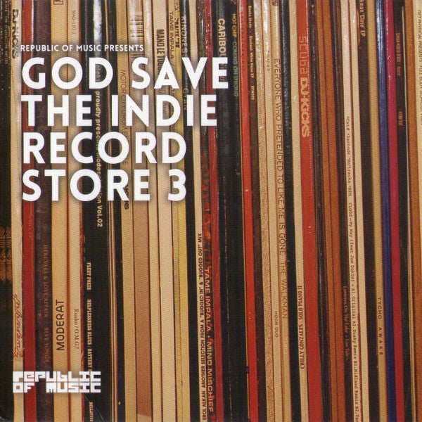 Various : God Save The Indie Record Store 3 (CD, Comp, Promo)