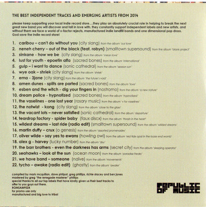 Various : God Save The Indie Record Store 3 (CD, Comp, Promo)