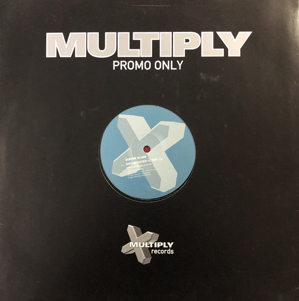Sister Bliss : Sister Sister (12", Promo, Blu)