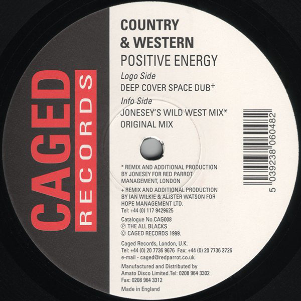 Country & Western : Positive Energy (12")