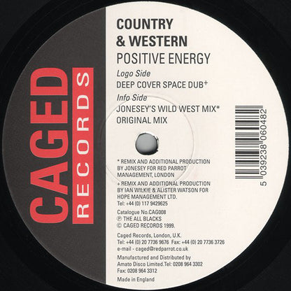 Country & Western : Positive Energy (12")