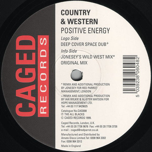 Country & Western : Positive Energy (12")
