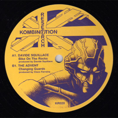 Davide Squillace / The Advent : Bike On The Rocks / Changing Guards (12")