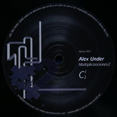 Alex Under : Multiplicanciones2 (12")