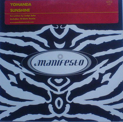 Yomanda : Sunshine (12", Promo)