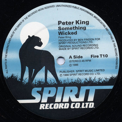 Peter King (28) : Something Wicked (12", Single)