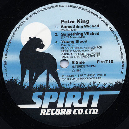 Peter King (28) : Something Wicked (12", Single)