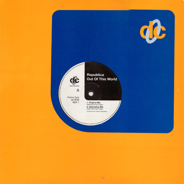 Republica : Out Of This World (12", Promo)
