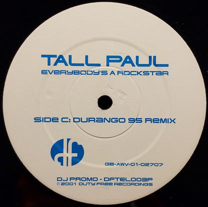 Tall Paul : Everybody's A Rockstar (2x12", Promo)