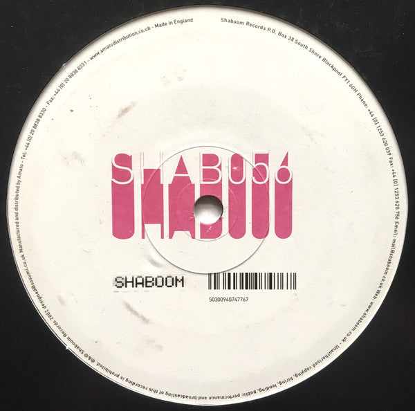 Onionz & Master D : It Won't Hurt You... (12")