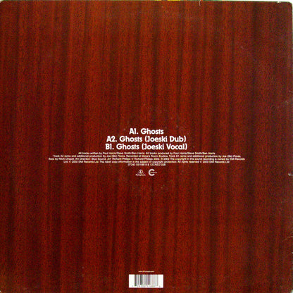 Dirty Vegas : Ghosts (12", Single)