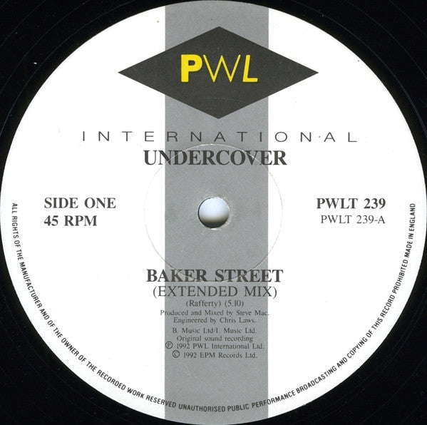 Undercover : Baker Street (12")