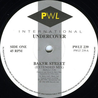 Undercover : Baker Street (12")
