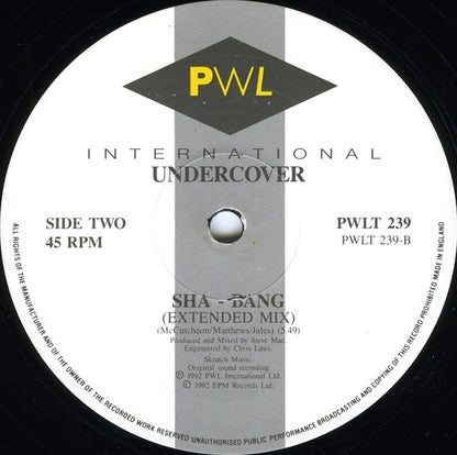 Undercover : Baker Street (12")