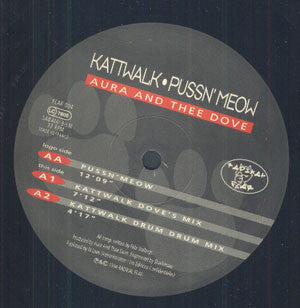 Aura And Thee Dove : Kattwalk / Pussn' Meow (12")