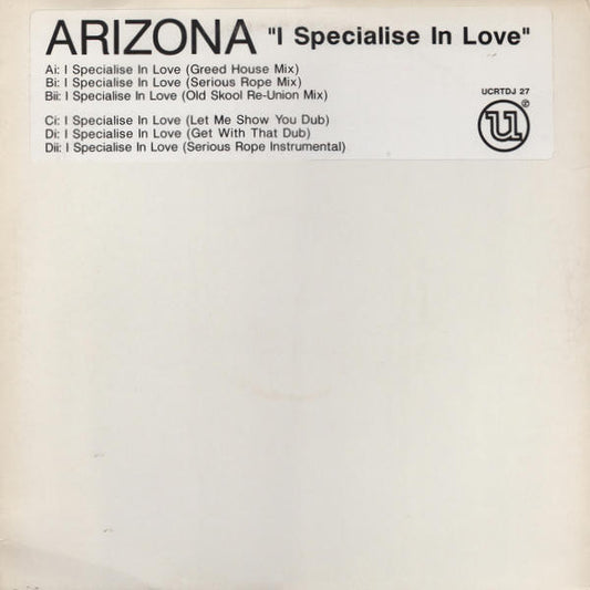 Arizona : I Specialise In Love (2x12", Promo, W/Lbl)