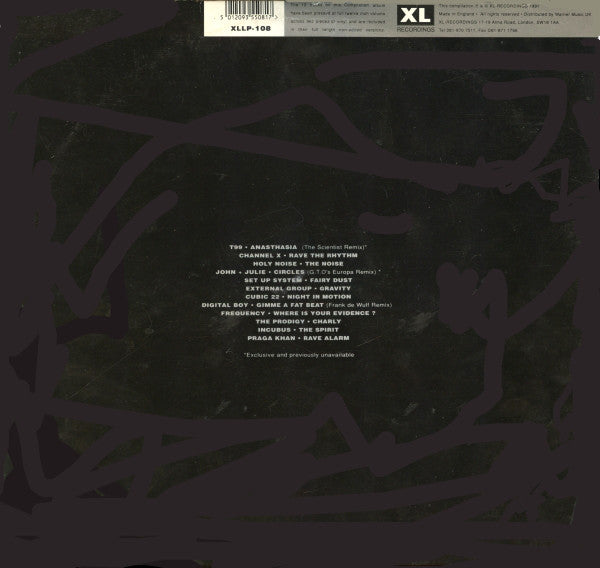 Various : XL-Recordings: The Second Chapter - Hardcore European Dance Music (2x12", Album, Comp)