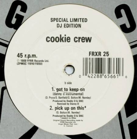 Cookie Crew* : Got To Keep On (12", Ltd, Promo)