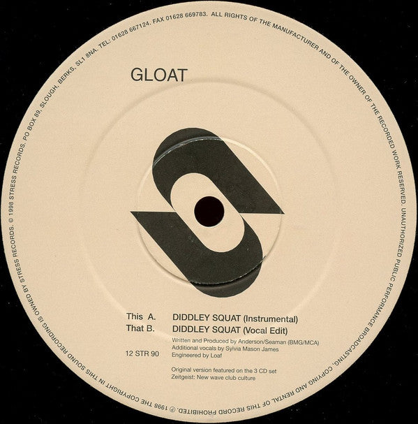 Gloat : Diddley Squat (12")