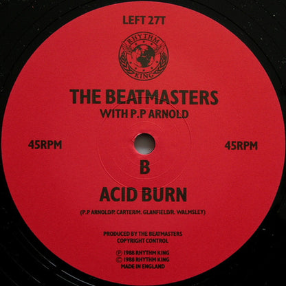 The Beatmasters With P.P. Arnold : Burn It Up (12")