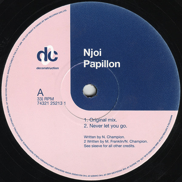 NJoi* : Papillon (12")