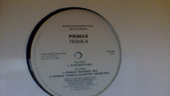 Primax : Tequila (12", Promo)
