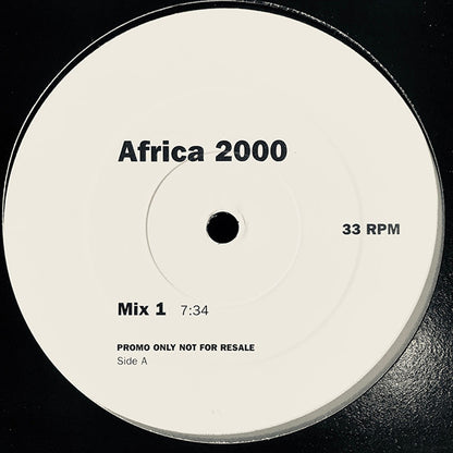 Echobeatz : Africa 2000 (12", Promo)