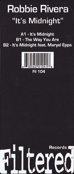 Robbie Rivera : It's Midnight (12")