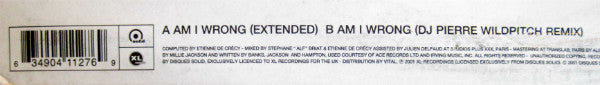 Etienne De Crécy : Am I Wrong (Volume 1) (12", Single)