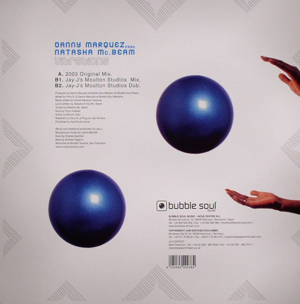 Danny Marquez Feat. Natasha Mc.Beam* : Vibrations (12")