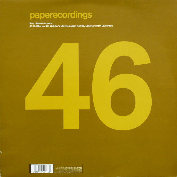 Essa : Africans In Space (12")