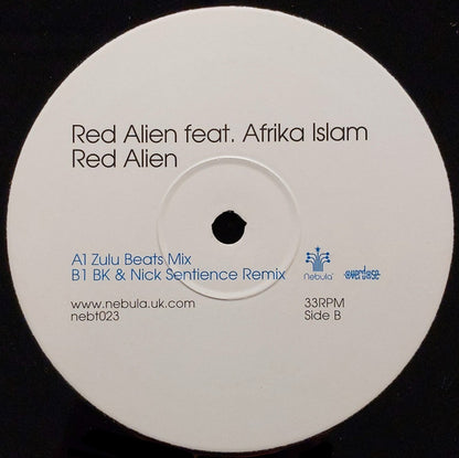 Red Alien Feat. Afrika Islam : Red Alien (12")