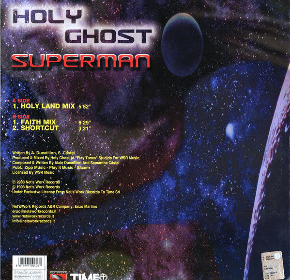Holy Ghost : Superman (12")
