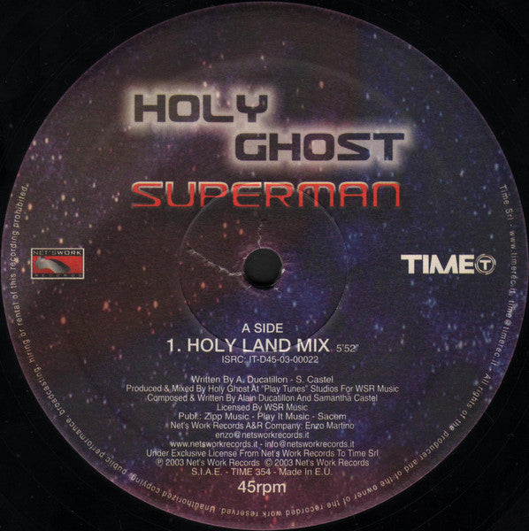 Holy Ghost : Superman (12")