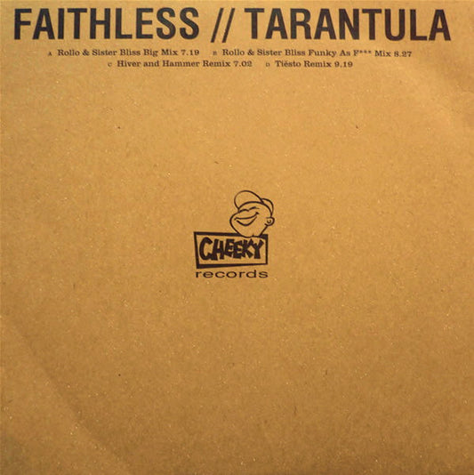 Faithless : Tarantula (2x12", Promo)