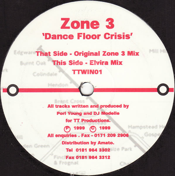 Zone 3 : Dance Floor Crisis (12")
