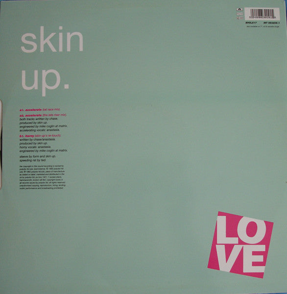 Skin Up : Accelerate (12")