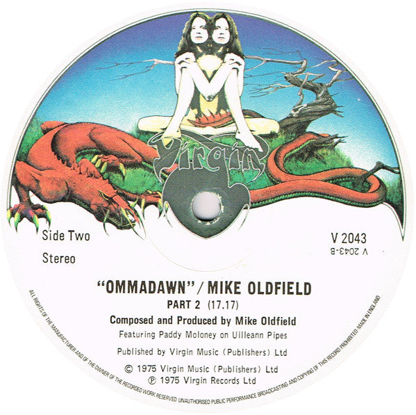 Mike Oldfield : Ommadawn (LP, Album)