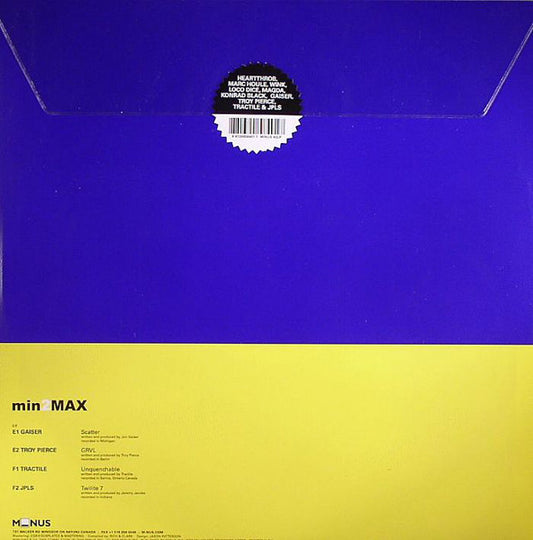 Various : min2MAX (3x12", Comp, Ltd)