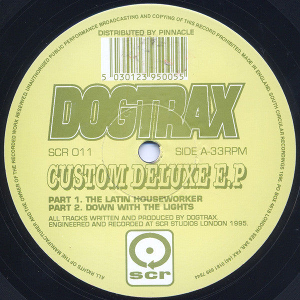 Dogtrax : Custom Deluxe E.P (12", EP)