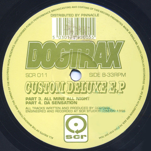 Dogtrax : Custom Deluxe E.P (12", EP)