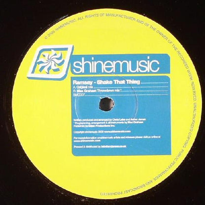 Ramsay : Shake That Thing (12")