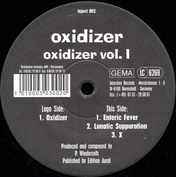 Oxidizer : Oxidizer Vol. 1 (12")
