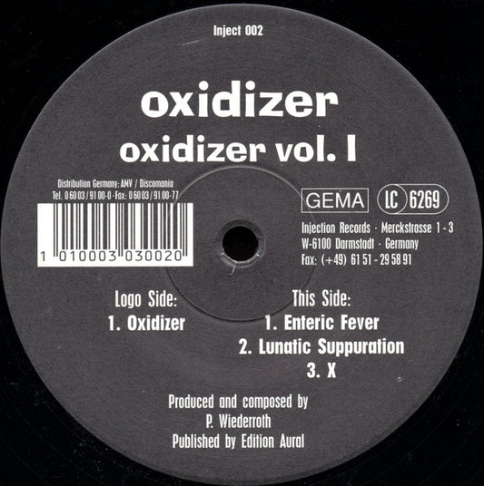 Oxidizer : Oxidizer Vol. 1 (12")
