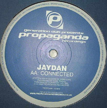 Jaydan : Rush Hour / Connected (12")
