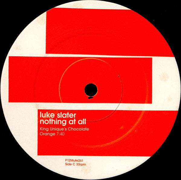 Luke Slater : Nothing At All (2x12", Promo)