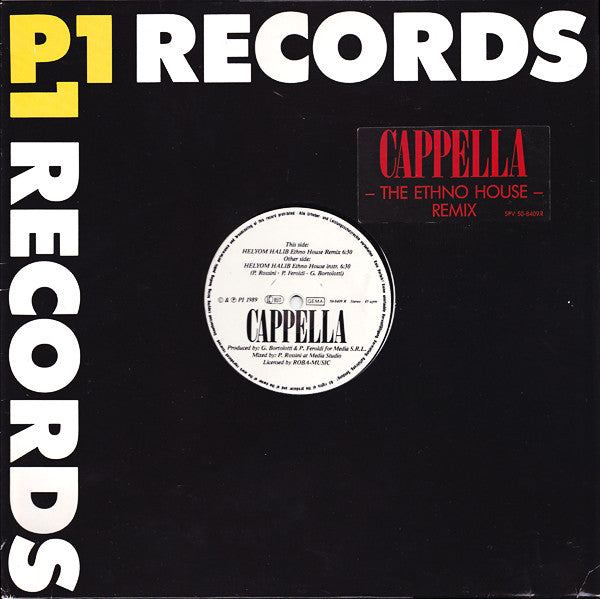 Cappella : Helyom Halib (The Ethno House Remix) (12")